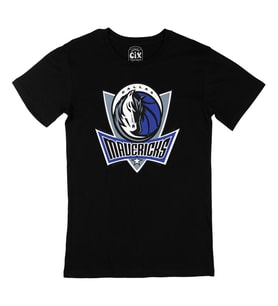 Dallas Mavericks Siyah Tişört