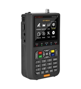 Novacom GTMedia V8 Finder2 Full HD Görüntülü Uydu Bulucu Taşınabilir Cihaz 3,5 İnç LCD Ekran (Siyah)