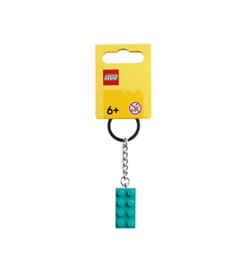 LEGO 854303 Bright Bluish Green Key Chain