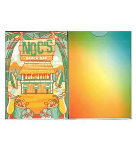 Bicycle Noc Noc's Beach Bar Oyun Kağıdı Limited Edition iskambil Kartları (Karışık)