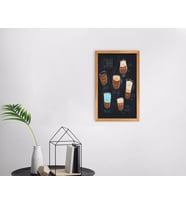 BK Home Coffee Tasarımlı Dekoratif Retro Ahşap Tablo-20