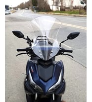 MOTOCAM Motolüx IST 34  Ön Cam 2025-2026 Model 54cm Şeffaf Renkli 4mm
