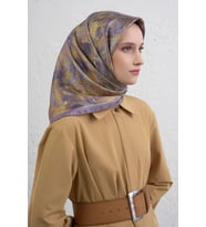 51 Armine Twill İpek Eşarp 9433D