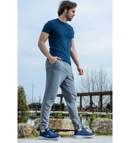 Jump 24938 Memory Foam Taban Erkek Yürüyüş Koşu Spor Ayakkabı (Lacivert)