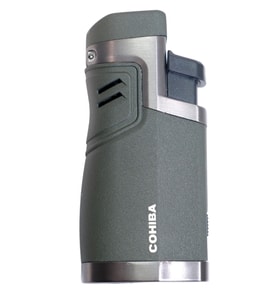 Cohiba 4 Torch Pürmüz Delicili Haki Metal Puro Çakmağı