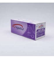 Fuyaku 8 MM Standart Kılçık Etiketleme Plastiği Şeffaf (10.000 Adet)