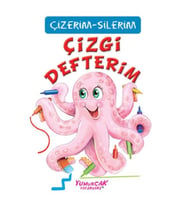 Çizgi Defterim (Çizerim-Silerim) - Kalem Hediyeli