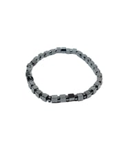 JTSS25DOB1540 HEMATİT GRİ JANTİ DOĞALTAŞ BİLEKLİK