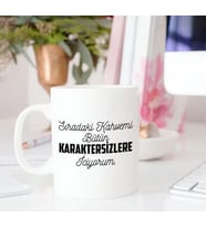 Söz Yazılı Kupa Bardak