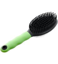 Gro 5806 Çift Taraflı Tüy Fırçası, Green, M, Double