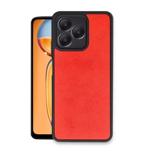 Realme Note 50 4g Kılıf Aras Deri Kapak - Kırmızı