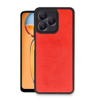 Realme Note 50 4g Kılıf Aras Deri Kapak - Kırmızı