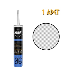 Selsil Dış Cephe Nötr Silikon ŞEFFAF 300 ml. - 1 Adet