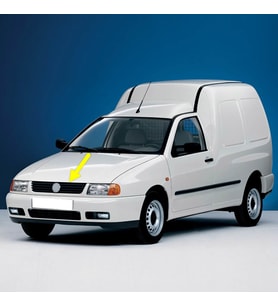 VW Caddy 1996-2003 Ön Panjur Izgarası 6K5853654D