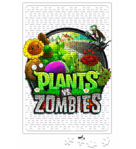 Plants ve Zombies Plants ve Zombies Puzzle 240 Parça Yapboz