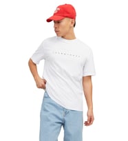Jack & Jones Erkek Tişört (Beyaz)