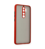 Xiaomi Redmi Note 8 Pro Kılıf Montreal Silikon Kapak - Kırmızı