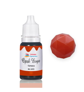 Epoksi Reçine Opak Boya Pigment Opak Epoksi Boyası 20 ML Turuncu - 1053