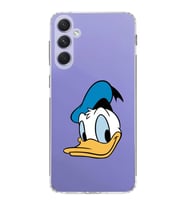Samsung Galaxy A54  Kamera korumalı Kapak Donald Duck Tasarımlı  Şeffaf Kılıf