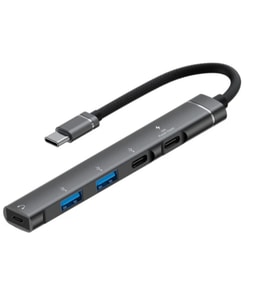 ZR866 Type-C 5 İn 1 Hub H01 TG-V 11199