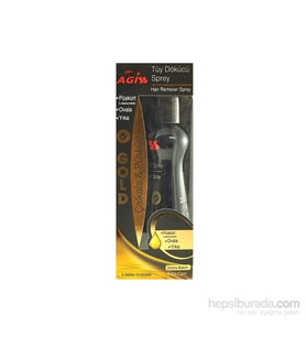Agiss Gassız Unisex Tüy Dökücü Sprey Gold Tüm Ciltler İçin 175 Ml