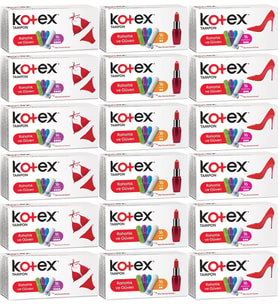 Kotex Tampon Süper - Mini - Normal 288 Li Karma Set (18PK*16)