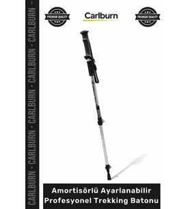 #Baston Alüminyum Hafif Teleskopik Anti Shock Amortisörlü Ayarlanabilir Profesyonel Trekking Baston