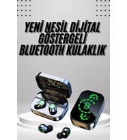 2025 Model Bluetooth Kulaklık Telefon Şarj Edebilen Çağrı Cevaplama Dijital Göstergeli