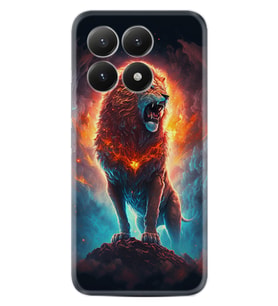 Xiaomi 15T Pro Kılıf Boutique Baskılı Resimli Arslan Pcode -062