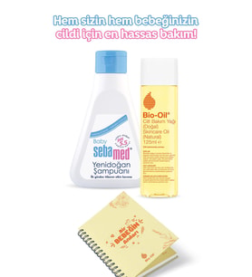 Bio-Oil Natural ile Bebeğin ve Senin için Hassas Bakım Seti