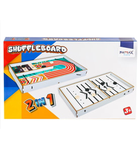 416 Shuffleboard Oyunu 2IN1 -Akçiçek Oyuncak