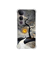 PrintiFy Vivo V50lite ile Uyumlu Simya Serisi Sarmal Yolculuk Tasarımlı Uv Baskılı Köşe Korumalı Antişok Kılıf