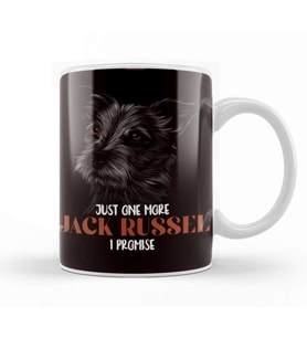 Just One Jack Russel Terrier More Dogs Dog Puppy Kupa Bardak Porselen