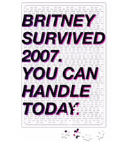 Britney Survived 2007 Puzzle 240 Parça Yapboz