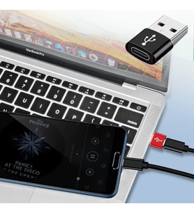 USB&amp;#39;den TYPE-C &amp;#39;ye Dönüştürücü Adaptör Veri Aktarımı Sağlayıcı Şarj Data Çevirici GO-53-vice 00324