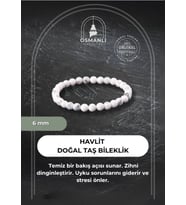 Havlit 6mm Doğal Taş Bileklik