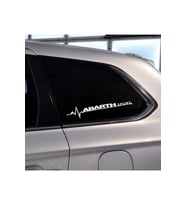 Abarth İçin Uyumlu Aksesuar Oto Yan Cam Sticker