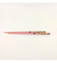 TEDZ COLLECTİON Menekşe Desenli Pembe Topuz Çubuğu
