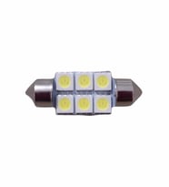 2 Adet 36mm Sofit Led Aydınlatma Tavan Plaka Oto İç Aydınlatma Süper Güçlü Beyaz Işık 