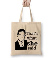 Thats What She Said 02 Bez Çanta Uzun Saplı