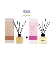 Odunsu Classic Place + İpeksi Soft Place Dekoratif Ortam Kokusu 120 ml - Bambu Çubuklu (Standart)