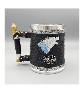 Game of Thrones Stark Ulu Kurt Tasarım Kupa Bardak