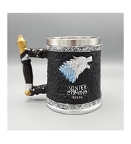 Game of Thrones Stark Ulu Kurt Tasarım Kupa Bardak