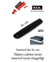 Yalancı Çakma Sahte Sunroof 80 Cm Tavan Rüzgarlığı