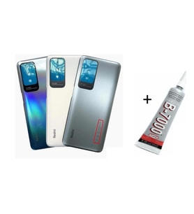REDMİ 10 2022 Arka Batarya Pil Kapağı SİYAH (B7000