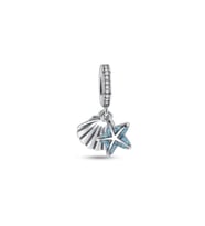 Fubena  Tropikal Denizyıldızı Ve Deniz Kabuğu Sallantılı Charm