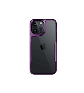 Newface Apple iPhone 16 Pro Max Kılıf Boyi Silikon Kapak - Derin Mor