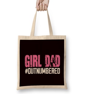 Dad Girl Daddy Papa Daughter Stepdad Poppa Husband Father Bez Çanta Uzun Saplı