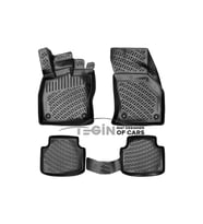 Volkswagen Passat B8 3D Havuzlu Paspas 2020 Siyah (Karışık)