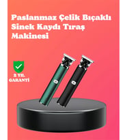 Paslanmaz Çelik Bıçaklı Sinek Kaydı Tıraş Makinesi Uzun Ömürlü